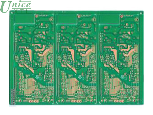 Double sided thick copper plate